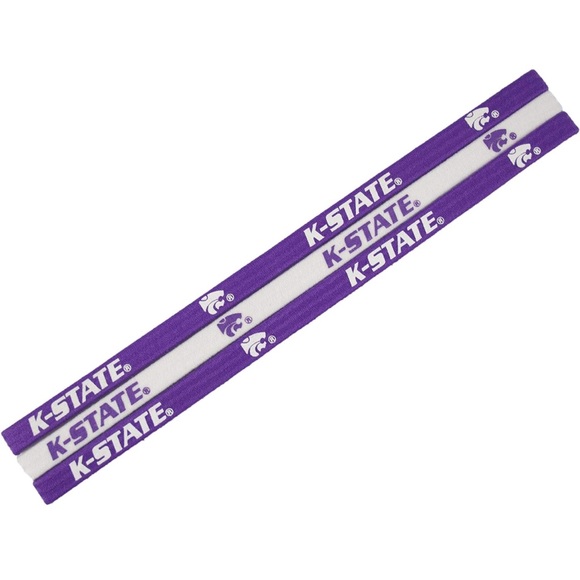 NCAA Kansas State University Wildcats Elastic Headbands K-State - Picture 1 of 2